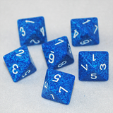 Speckled Water 8 Sided Dice