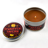 Dwarven Tavern Gaming Candle