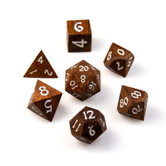Guibourtia Rosewood Dice