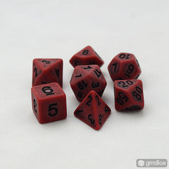 Blood Golem RPG Dice Set