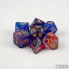 Blue Enchantress RPG Dice Set