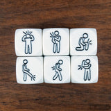 Head, Shoulders, Knees and Toes Dice