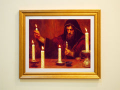 Warlock Lighting Candles