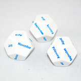 D12 Months of the Year Dice