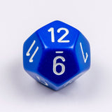 Opaque 12-Sided Dice (d12)