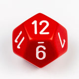 Opaque 12-Sided Dice (d12)