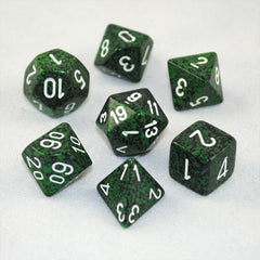 Set of 7 Speckled Recon Dice