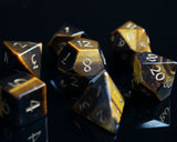 Tiger's Eye Dice Set of True Seeing