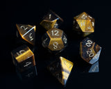 Tiger's Eye Dice Set of True Seeing