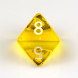 Translucent 8-Sided Dice (d8)