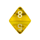 Translucent 8-Sided Dice (d8)