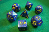 Set of 7 Speckled Twilight Dice