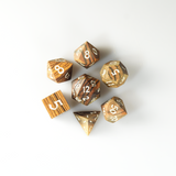 Venus Sandalwood Wooden Dice Set