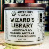 Wizard's Library Gaming Candle